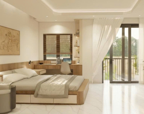 Thi công nội thất phòng ngủ hiện đại tối giản đẹp sang trọng