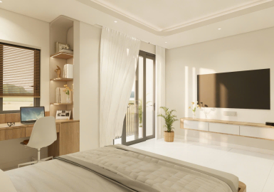 Kinh nghiệm thi công nội thất phòng ngủ hiện đại đẹp tiết kiệm chi phí