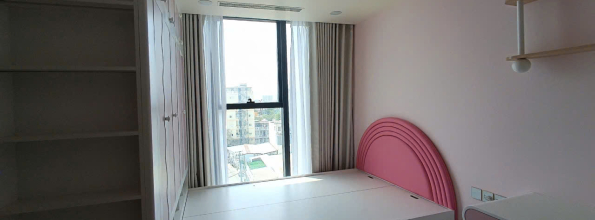 Thiết kế thi công nội thất phòng ngủ chung cư tối giản tiện nghi